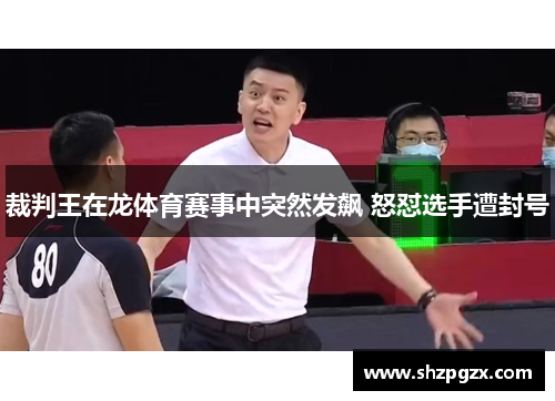 裁判王在龙体育赛事中突然发飙 怒怼选手遭封号